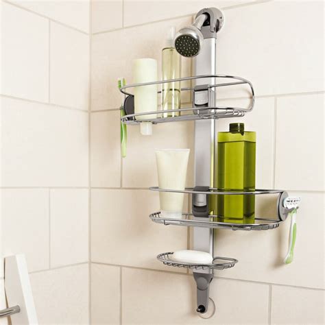 small hanging shower caddy